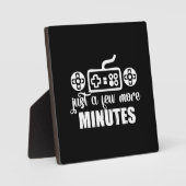 あと数分でゲームおもしろいゲーマー フォトプラーク (正面)