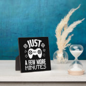 あと数分、ゲーム、ゲーマーおもしろいプラーク フォトプラーク (インサイチュ)