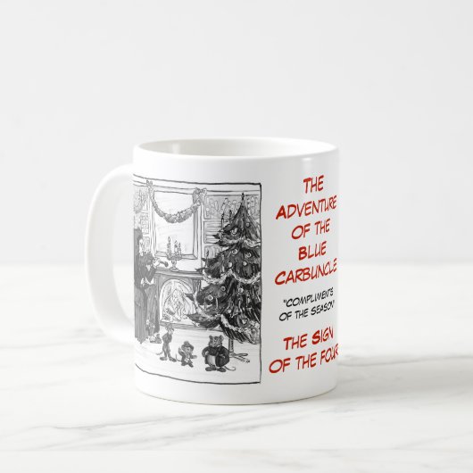 あと書きシリーズ青及び印のコーヒー・マグ コーヒーマグカップ (正面左)