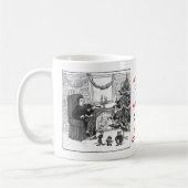 あと書きシリーズ青及び印のコーヒー・マグ コーヒーマグカップ (左)