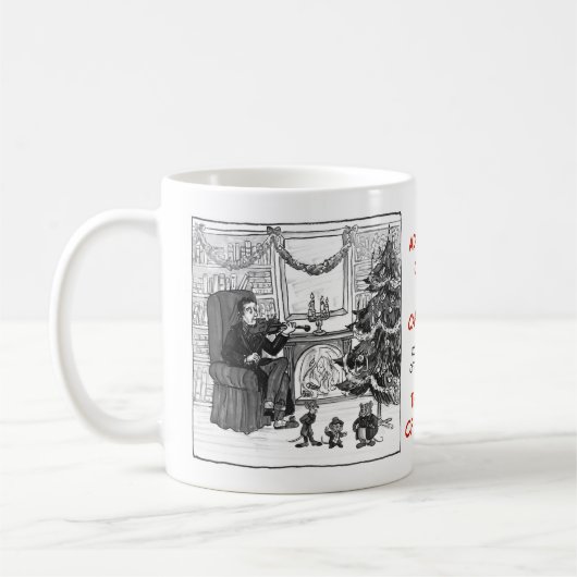 あと書きシリーズ青及び印のコーヒー・マグ コーヒーマグカップ (左)