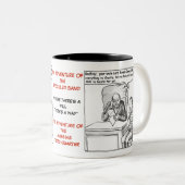 あと書きシリーズ- SPECおよび失敗のコーヒー・マグ ツートーンマグカップ (正面右)