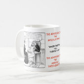 あと書きシリーズ- SPECおよび失敗 コーヒーマグカップ (正面左)