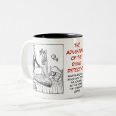 あと書きシリーズDYINツートーンコーヒー・マグ ツートーンマグカップ (正面左)