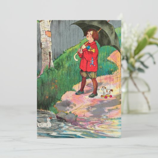 あと遠くに来も雨 招待状 (スタンド正面)