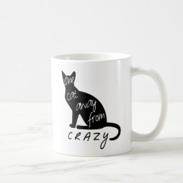 あと1匹でおかしいくらい面白いシルエット コーヒーマグカップ