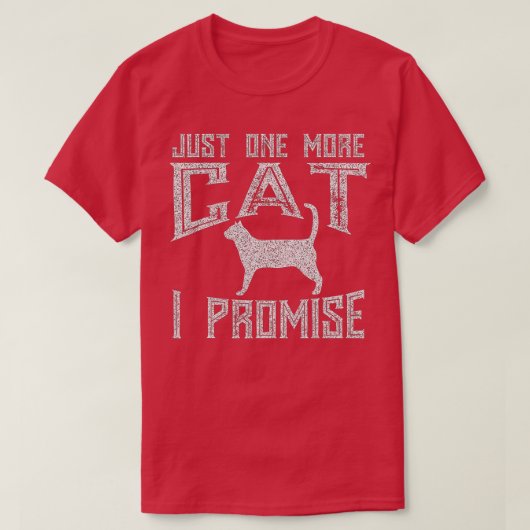 あと1匹で子猫 Tシャツ (デザイン正面)