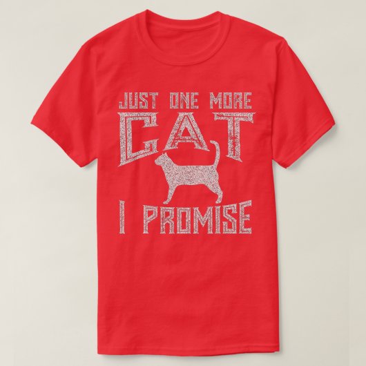 あと1匹で子猫 Tシャツ (デザイン正面)
