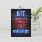 あと5分だけゲームを続ける 招待状 (スタンド正面)
