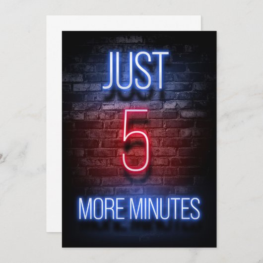 あと5分でゲームが始まる セーブザデート (正面/裏面)