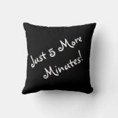 あと5分装飾用クッション クッション (裏面)