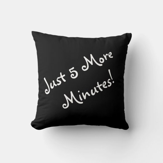 あと5分装飾用クッション クッション (正面)