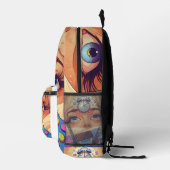 あと5分 – ゲーマーおもしろいTシャツ プリントバックパック (右)