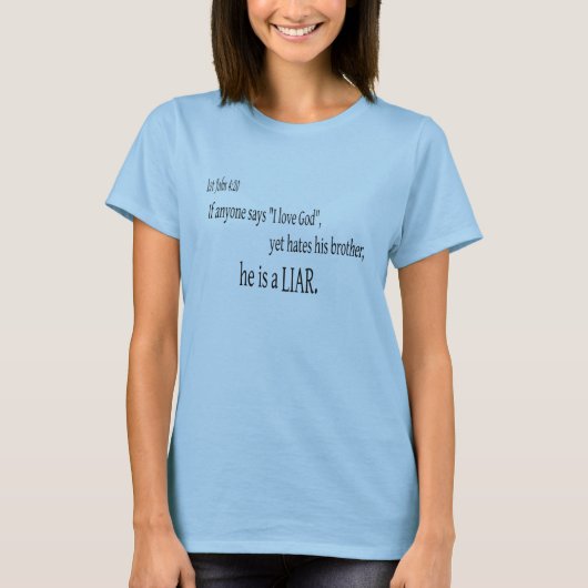 あないで下さい! Tシャツ (正面)