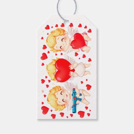 あなたおもしろいに漫画の天使のギフト ギフトタグ (正面)