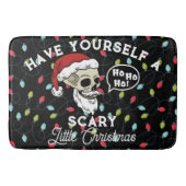 あなたおもしろいは怖い小さなクリスマスを過ごす バスマット (正面)