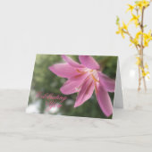 あなたおよびあなたのバースデー・カードを祝うこと カード (黄色い花)