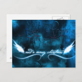 あなたおよびメリークリスマス上の5月の天使の腕時計 シーズンポストカード (正面/裏面)