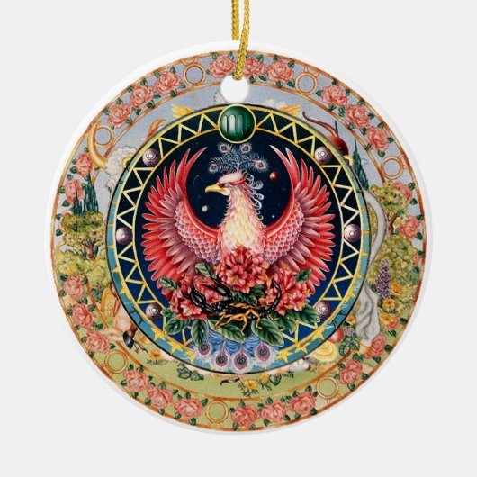 あなたおよび私-それをカスタマイズ! セラミックオーナメント (正面)