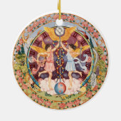 あなたおよび私-それをカスタマイズ! セラミックオーナメント (裏面)