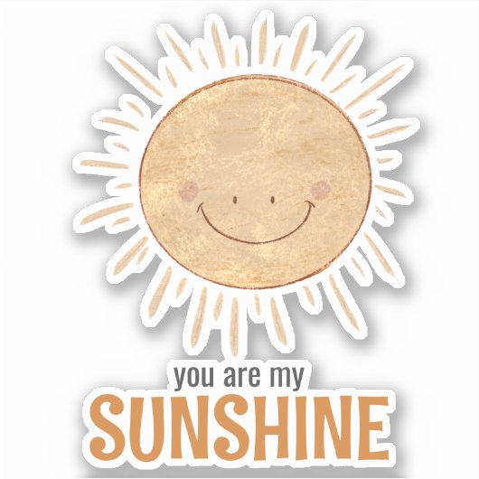 あなたお洒落は私のサンシャインラブフレンドシップ シール (正面)