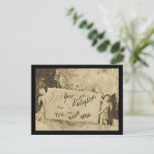 あなたからのあなたのバレンタインはだれをヴィンテージか知っています シーズンポストカード (スタンド正面)