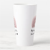 あなたから私へのハグ カフェラテマグ (正面)