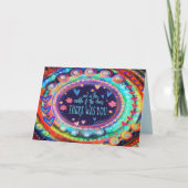 あなたがいたバレンタイン名言楽しい気まぐれ カード (正面)