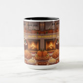あなたがいてくれるからこそ Thanksgiving マグカップ (中央)