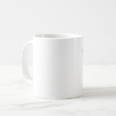 あなたがいないとクリスマスはブルーだよ コーヒーマグカップ (正面左)