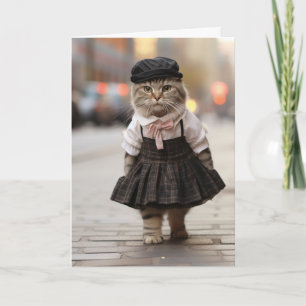 あなたがいないとダメなのよ、ねこちゃんの挨 カード