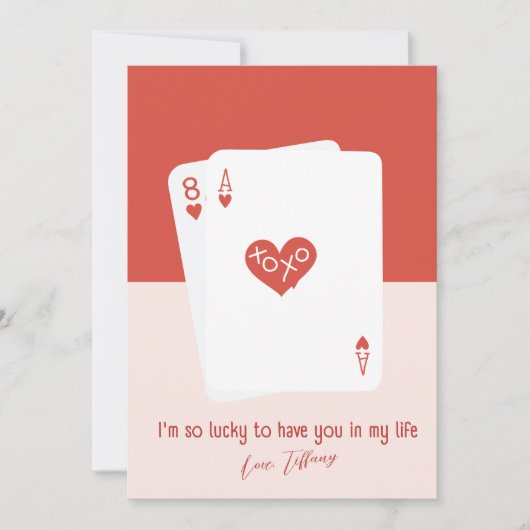 あなたがいることに感謝の気持ちを込めたホリデーカード シーズンカード (正面)