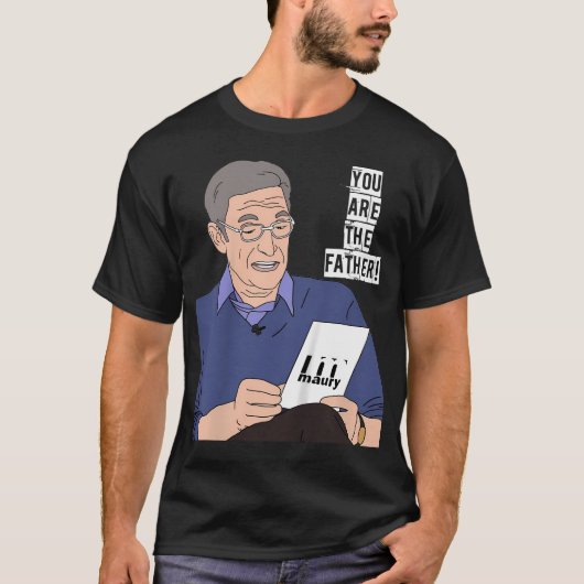 あなたがお父さんです 面白い父性 パタニティ 新作 Tシャツ (正面)