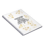 あなたがそれを行うまで、常に不可能に思われる.motima ノートブック (右側)