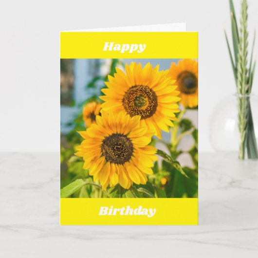 あなたがとても幸せな娘でありますように カード (正面)