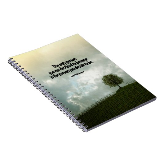 あなたがやる気を起こさせるな引用文であることにする人 ノートブック (右側)