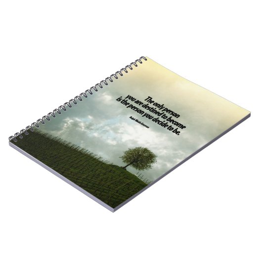 あなたがやる気を起こさせるな引用文であることにする人 ノートブック (左側)