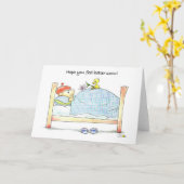 あなたがよりよくすぐに感じる希望! カード (黄色い花)