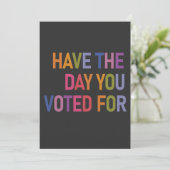 あなたがアンチ・トランプに投票した日がある シーズンカード (スタンド正面)