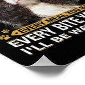 あなたがキングおもしろいチャールズSの軽食 ポスター (角)