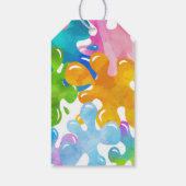 あなたがスライムを持っていた素晴らしことを願って感謝メッセージカード ギフトタグ (裏面)