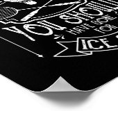 あなたがソフトなバドミントンのジョークを作るおもしろいとき ポスター (角)