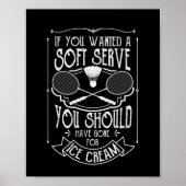 あなたがソフトなバドミントンのジョークを作るおもしろいとき ポスター (正面)