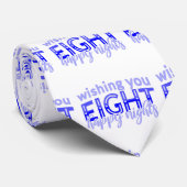 あなたがハヌカーを幸せにしたい青 ネクタイ (ロール)