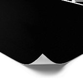 あなたがバタふるだから怠ける ダークBG ポスター (角)
