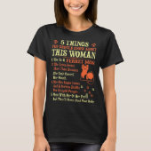 あなたがフェレットのお母さんについて知るべきである5つの事 Tシャツ (正面)