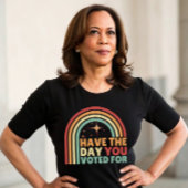あなたがレトロアンチトランプに投票した日がある Tシャツ