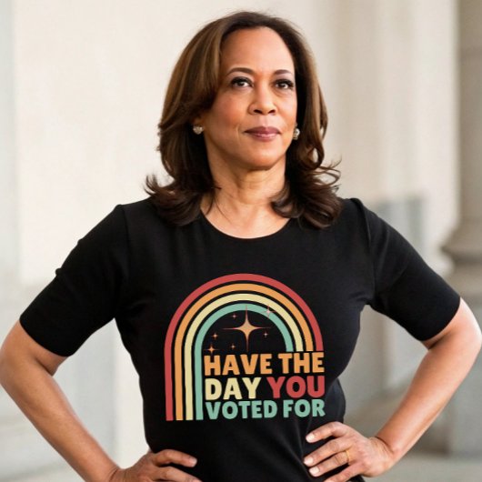 あなたがレトロアンチトランプに投票した日がある Tシャツ