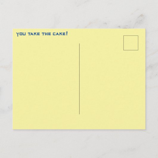 あなたが一番!ヴィンテージの感謝 シーズンポストカード (裏面)