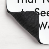 あなたが世界で見たいと思う変更があって下さい マウスパッド (コーナー)